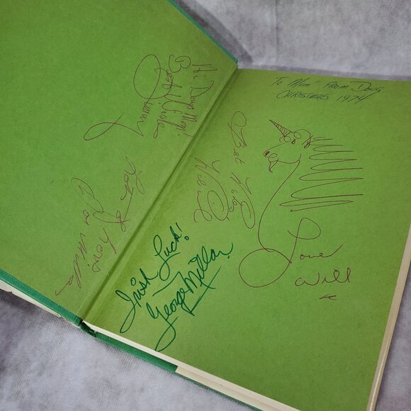 SIGNED Irish Rovers Book Children of the Unicorn 1974 HC DJ Will Millar - Picture 8 of 16